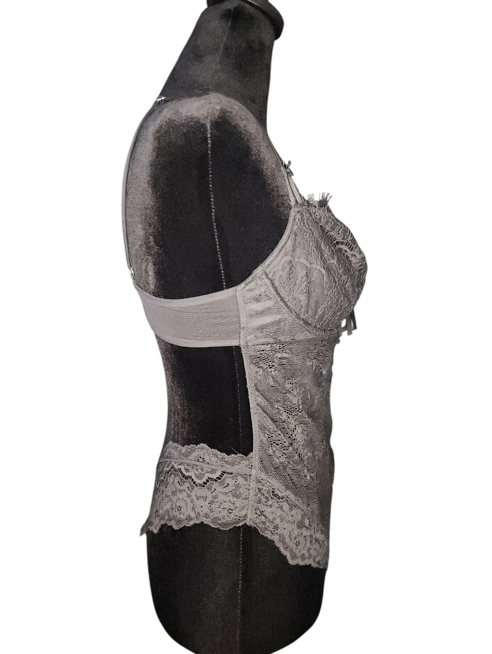 Victoria's Secret Unlined Wicked Lace Up Teddy, Women's Medium - Picture 5 of 5